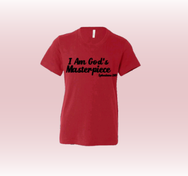 I Am God's Masterpiece Youth Tee